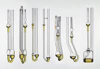 पारदर्शी तरल पदार्थों के लिए कैनन-फेंस्के रूटीन विस्कोमीटर