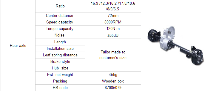 Electric Vehicle Transaxle
