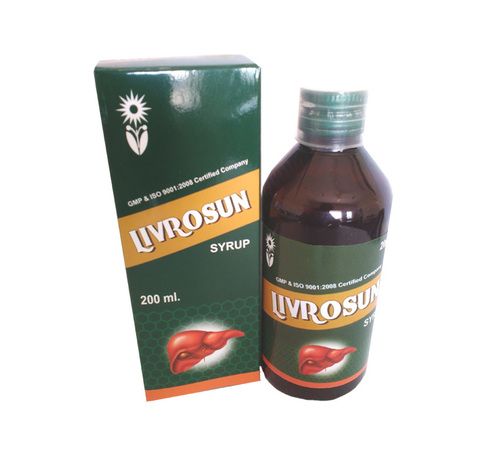 Herbal Supplements Livrosun Syrup