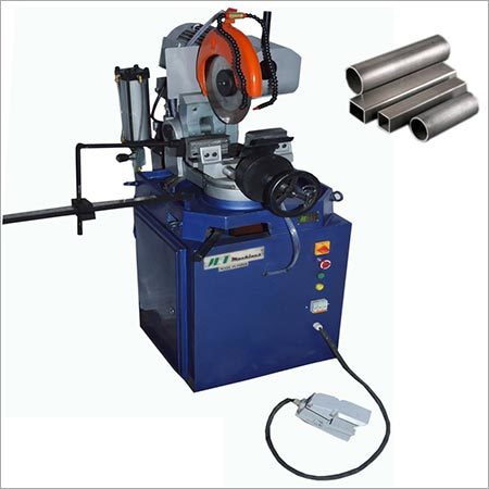 Blue Je 315 Semi Automatic Pipe Bar Cutting Machine