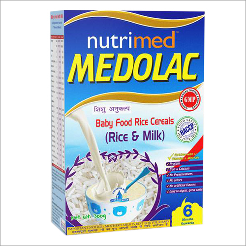 शिशु आहार दूध अनाज