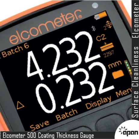 Elcometer 500 Concrete Coating Thickness Gauge