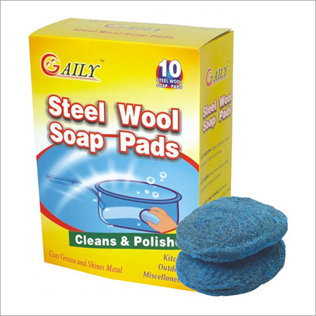 स्टील वूल सोप पैड्स