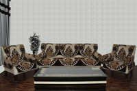 Printed Chenille Sofa Panel Treat