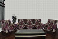 Printed Chenille Sofa Panel Treat