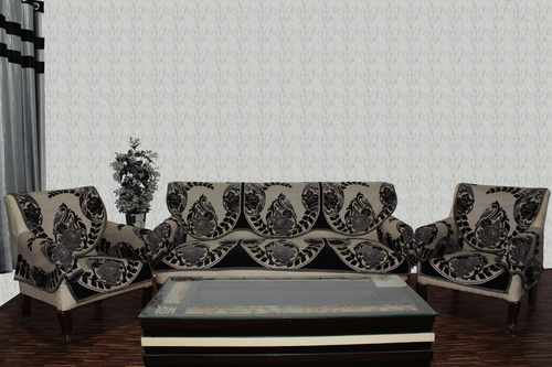 प्रिंटेड चेनिल सोफा पैनल ट्रीट