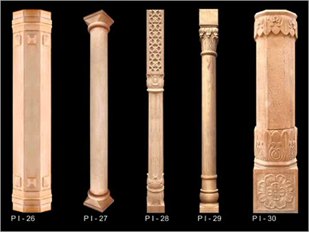 Carved Stone Pillar