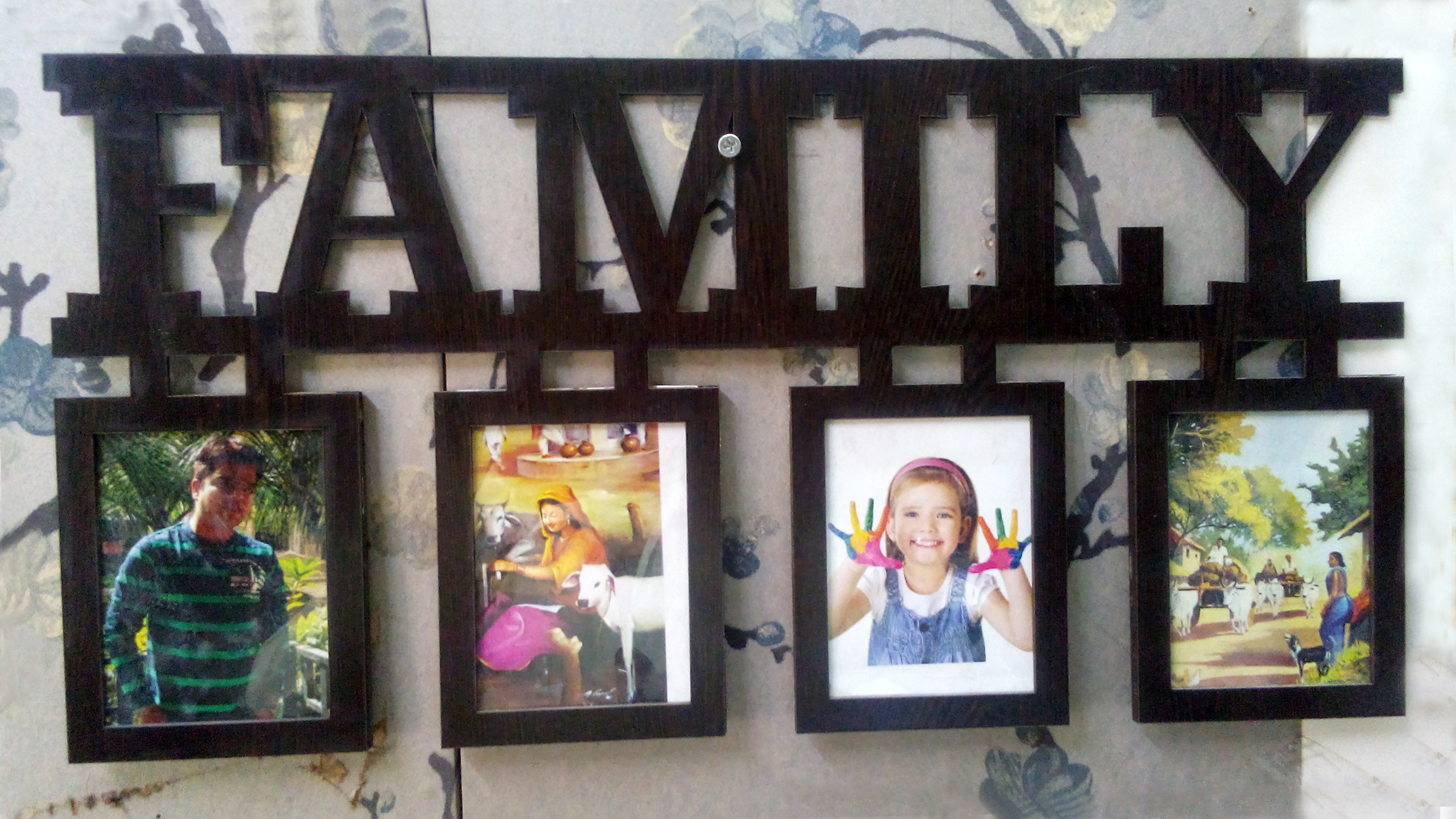 Collage Picture Frames - Premium Wood & Plastic Materials, Light Weight & Durable Design, Stylish Finishing Options