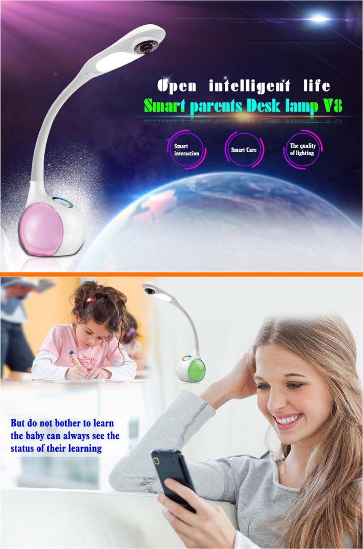 331 - Mini Wifi Led Lamp Camera Camera Pixels: 2 Megapixel (Mp )