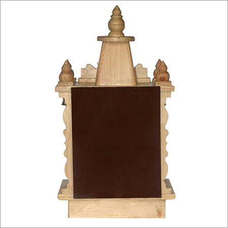 सजावटी लकड़ी का मंदिर