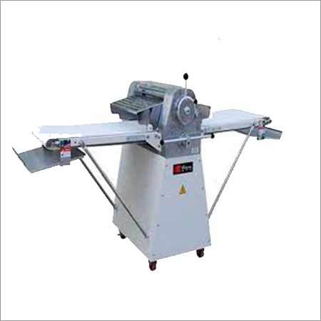 Dough Sheeter - Stainless Steel, 1000mm Roll Length x 600mm Roll Width, Silver - Consistent Thickness, Durable Design, Easy Operation, High Output, Low Maintenance