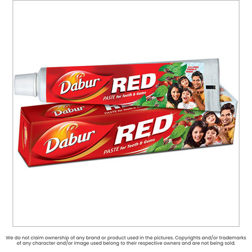 डाबर रेड टूथपेस्ट सामग्री: मिनरल्स