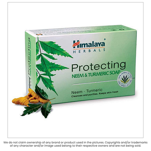 हिमालया नीम साबुन का साइज़: 4-5 इंच