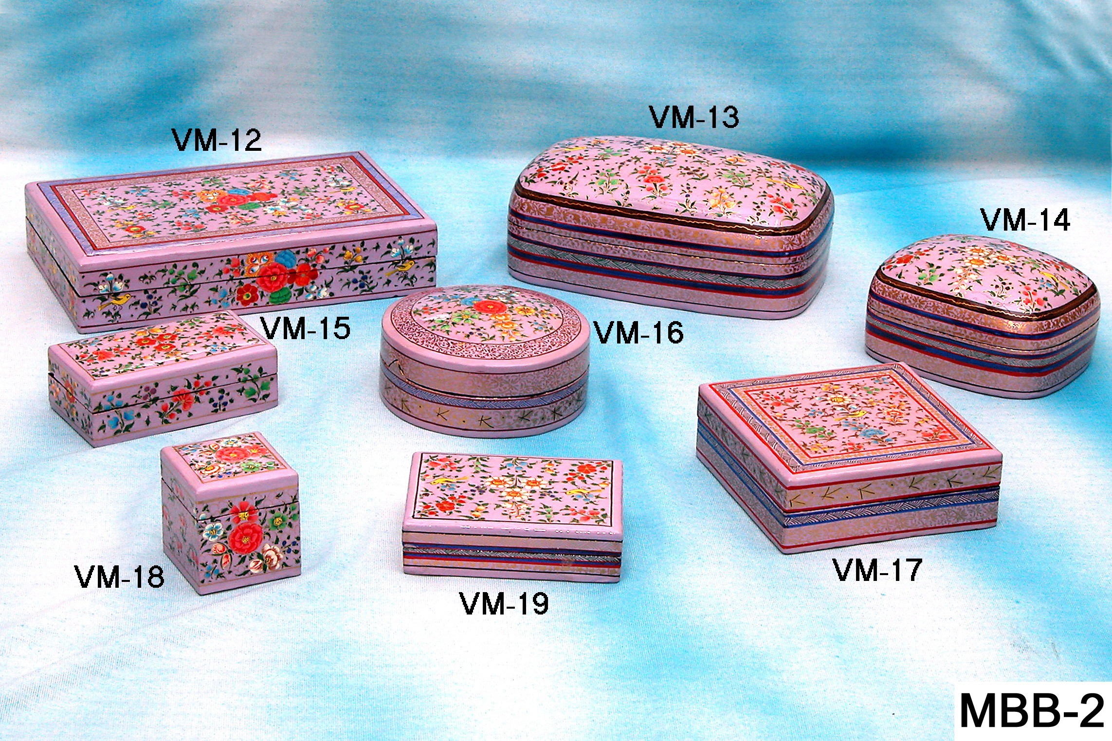 Paper Mache Gift Boxes