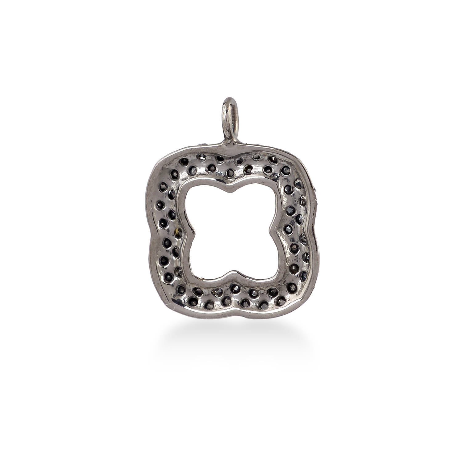 Black Diamond Charms Pendant Jewelry Gender: Women