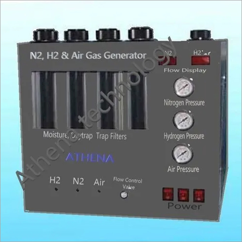Hydrogen Nitrogen and Air Combination Gas Generator - Stainless Steel, Compact 460x440x460mm, Grey | 99.999% Purity, 0-300ml/min Flow, Easy Operation, Smooth Performance