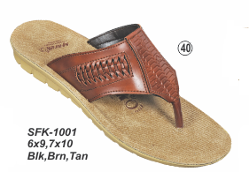 Pu Slipper - Pu Leather, 6x9/7x10, Brown | Comfortable, Durable, Stylish, Lightweight Slip-on