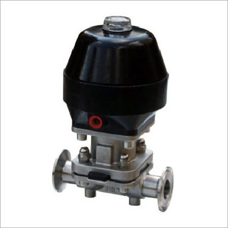 नैमेटिक ट्राई-क्लैंप्ड डायाफ्राम वाल्व