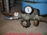 टैंक प्रेशर गेज डायल सामग्री: ग्लास