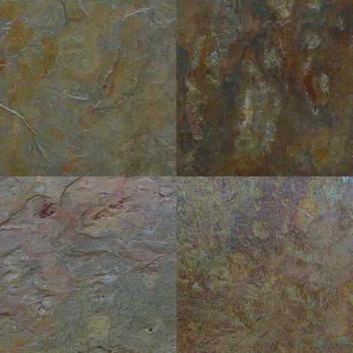 पीकॉक मल्टीकलर स्लेट