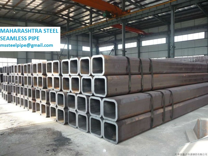 Mssp Stock Square Pipe - Carbon Steel, 400 X 400 X 30 Mm, Length: 5 To 12 M, Seamless, Hot Rolled, Varnished, Non-alloy, Astm A 53 106 Gr B