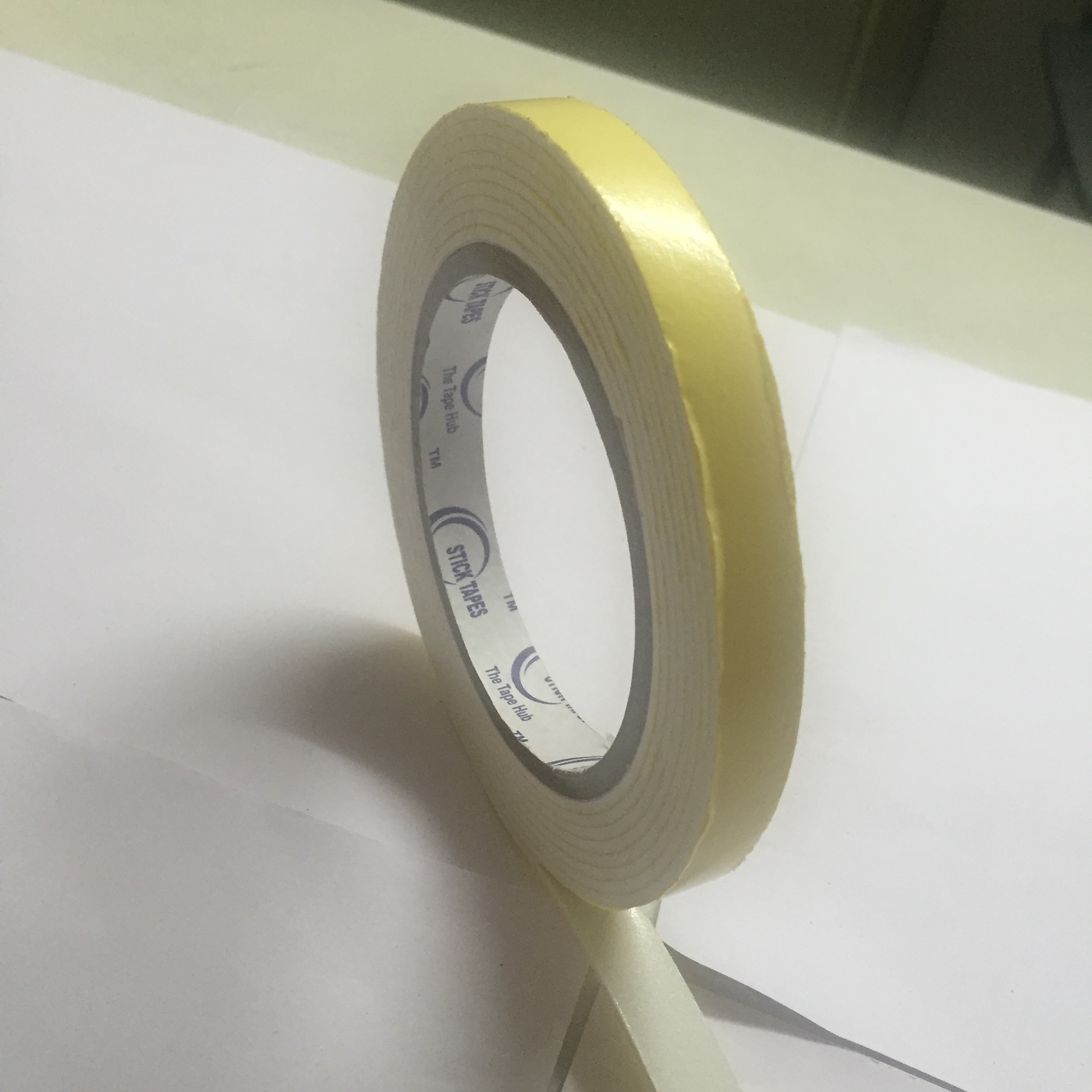 Double Sided Foam Tape - Thickness 60-160 Micron, Length 30-40 M, White Color | Heat Resistant, Highly Adhesive, Strong Durability