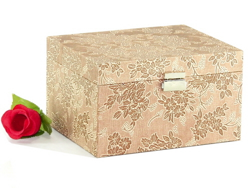 लकड़ी (Mdf) सजावटी बॉक्स नकली लेदर के साथ