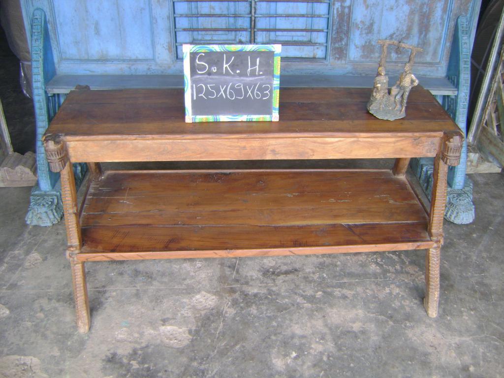 Wooden Damachiya Table Dimension(l*w*h): 125*69*63 Centimeter (Cm)