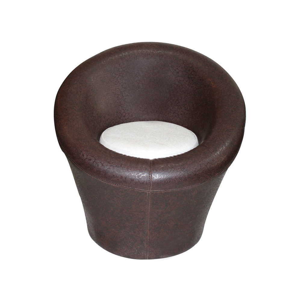 Mavi Unique And Comfortable 1 Seater Leatherette Sofa (Ludo - 2)