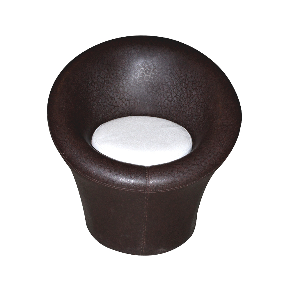 Mavi Unique And Comfortable 1 Seater Leatherette Sofa (Ludo - 2)