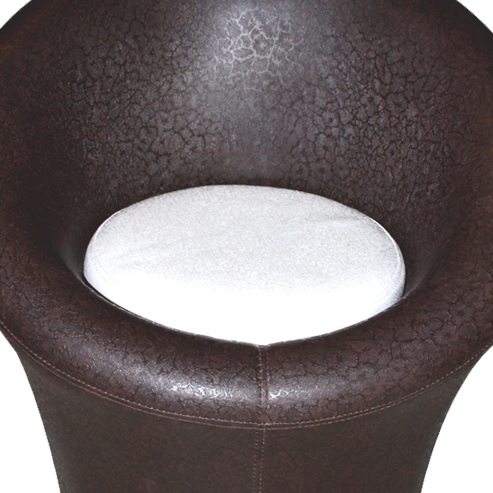 Mavi Unique And Comfortable 1 Seater Leatherette Sofa (Ludo - 2)