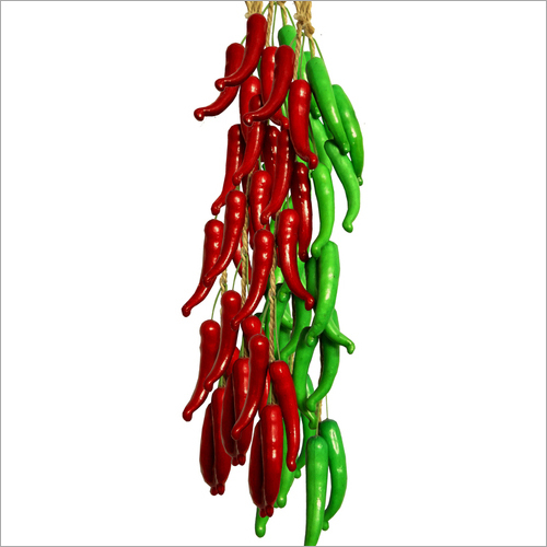 थर्मोकोल आर्टिफिशियल चिली हैंगिंग