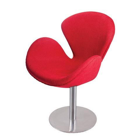 Glossy Red Bar Chair