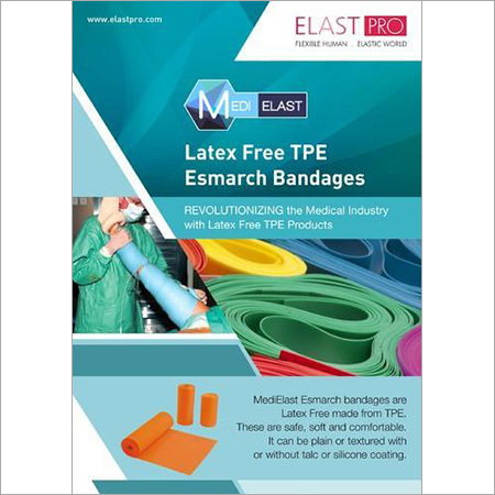 लेटेक्स मुक्त टीपीई एज़मार्क पट्टियाँ