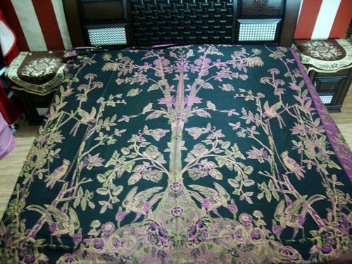 Woven Jacquard Bedspreads Fabric - 60x90 cm | Luxurious Soft Texture, Elegant Pattern Design