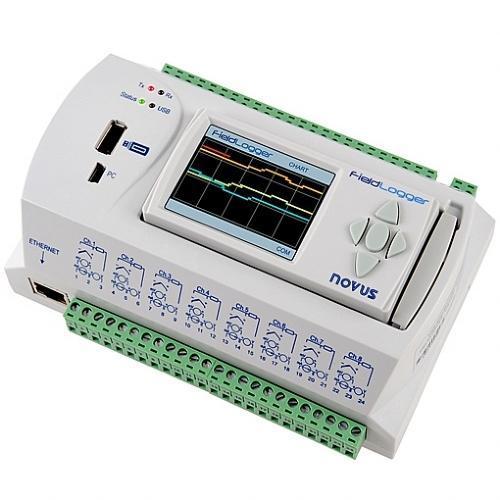 Field Logger - Metal and Plastic Build, 99% Accuracy | LCD Display, Portable Design, Alarm Outputs, Inbuilt Memory