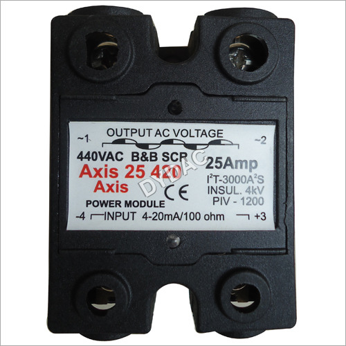 ब्लैक एक्सिस डबल 4-20 मा लीनियर एसएसआर 25 ए