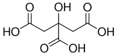 Citric Acid, Anhydrous C6H8O7