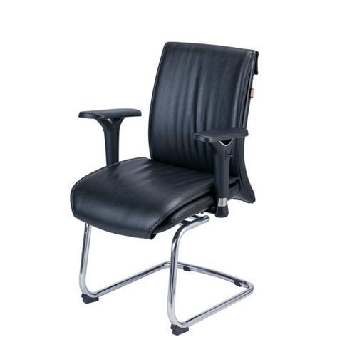 Machine Made Black Beautiful Visitor Chair
