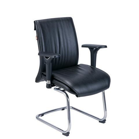 Machine Made Black Beautiful Visitor Chair
