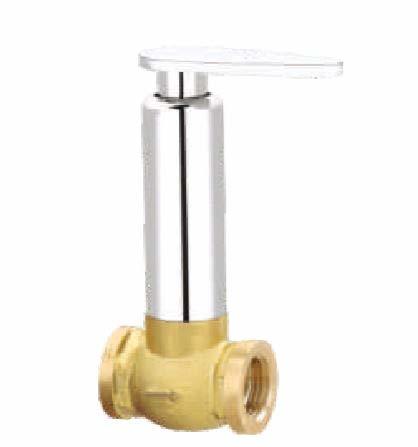 Concealed Stop Cock - Brass, 15 mm Inlet Connection Size | Elegant Finish, Smooth Water Flow, Ergonomic Design for Prolonged Durability