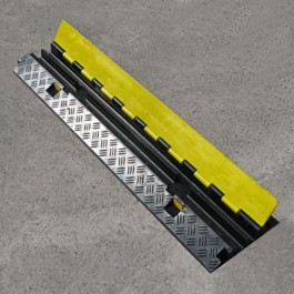Yellow And Black Multi Channel Cable Protectors