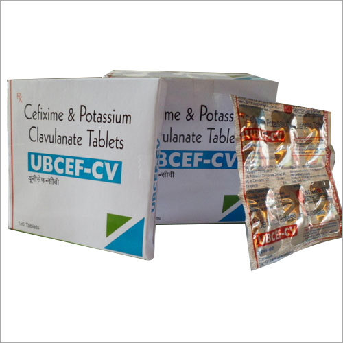 Cefixime & Potassium Clavulanate Tablet