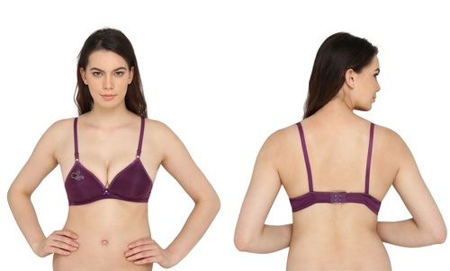 महिलाओं का बैंगनी ब्रा