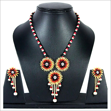 Terracotta Necklace Set