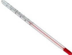 Classic Thermometer - Stainless Steel Design | Water Resistant, Hygienic Lens Covers, Dual Scale Readings in Fahrenheit & Celsius, Proficient Accuracy