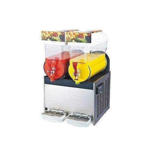 Slush Machine - Stainless Steel, Compact Design | Efficient Cooling System, Easy Operation, Versatile Flavor Options