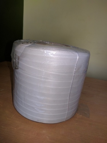 PP Strap Rolls - PP Material, 5 to 19 mm Width, Shiny White Finish | High Strength, Flawless Quality