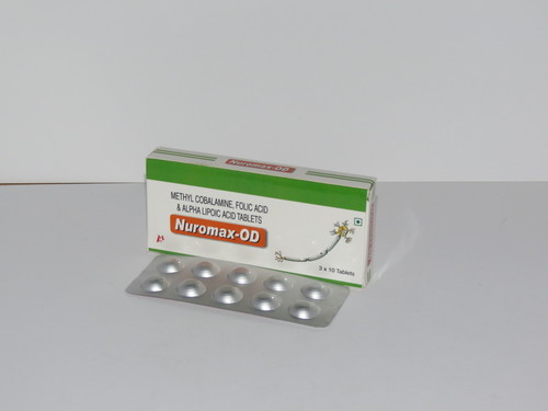 Nuromax OD मल्टीविटामिन टैबलेट्स