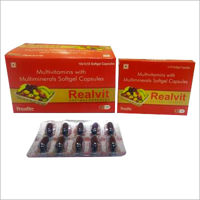 Realvit Softgel Capsules Grade: Madical